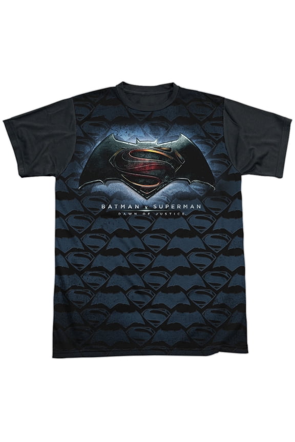 Logo Pattern Mens Sublimation Shirt