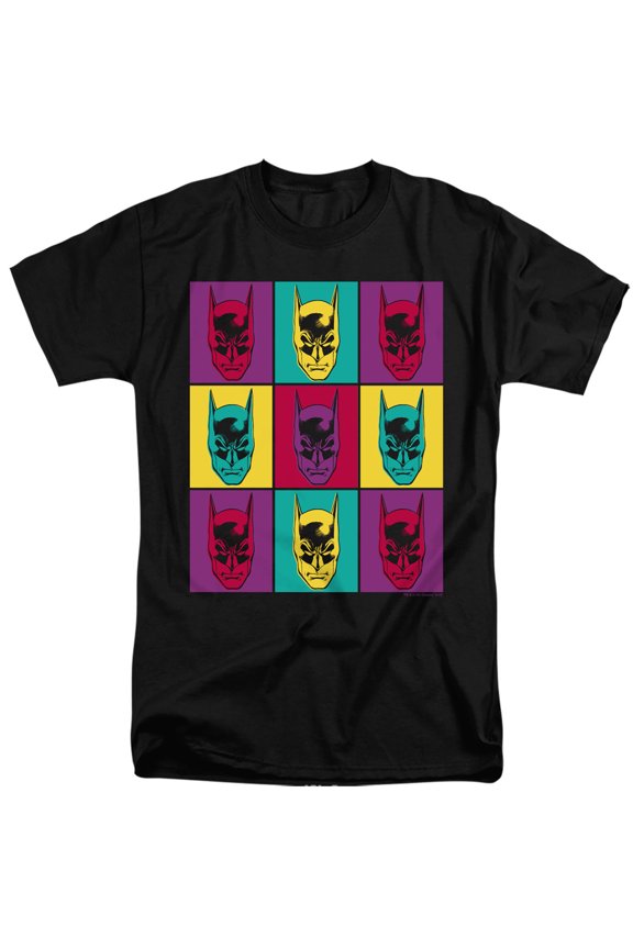 Batman - Warhol Batman - Tall Fit Short Sleeve Shirt - X-Large