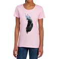 thumbnail image 1 of Batman Wash Women's T Shirt, Pink, Small, 1 of 6