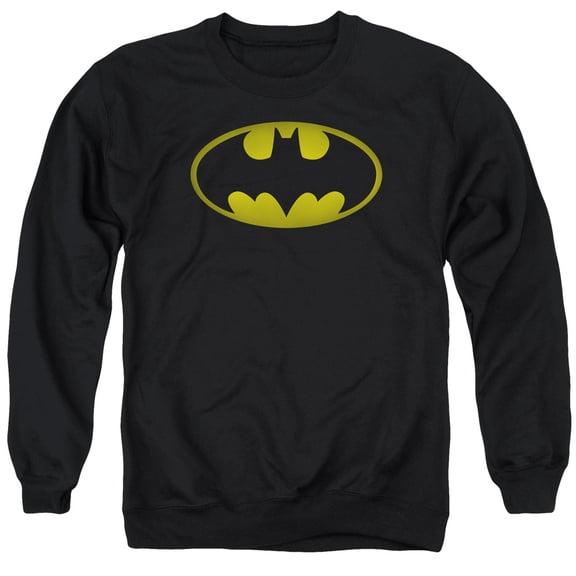 Batman - Washed Bat Logo - Crewneck Sweatshirt - Medium