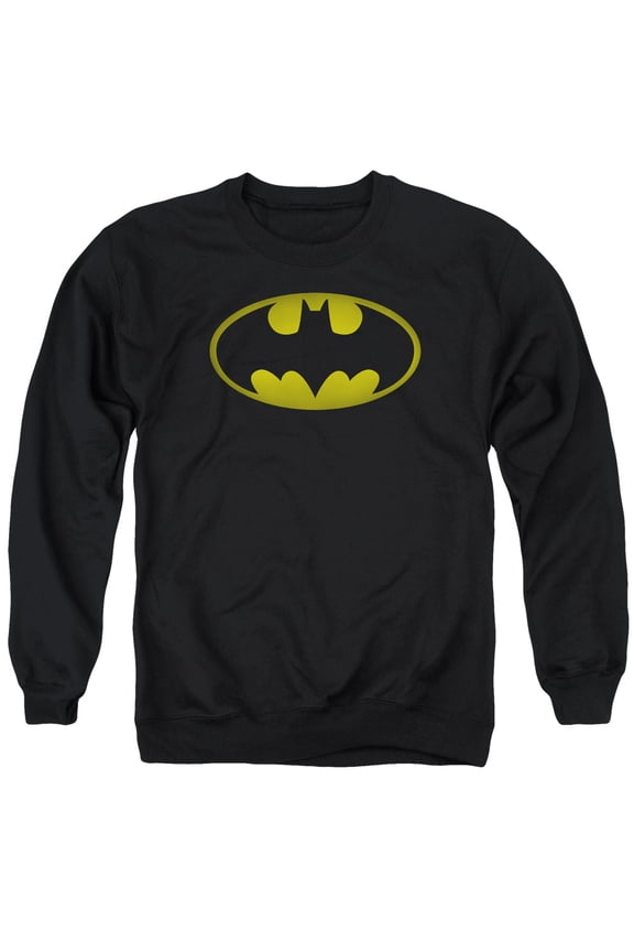 Batman - Washed Bat Logo - Crewneck Sweatshirt - Medium