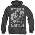 thumbnail image 1 of Batman Watch Adult Heather Hoodie Sweatshirt Black, 1 of 1