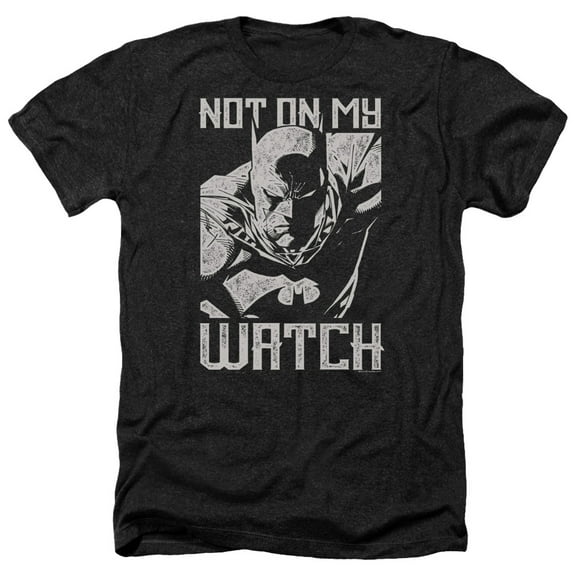 Batman - Watch - Heather Short Sleeve Shirt - Medium