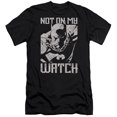 thumbnail image 1 of Batman Watch S/S Adult 30/1 T-Shirt Black, 1 of 1