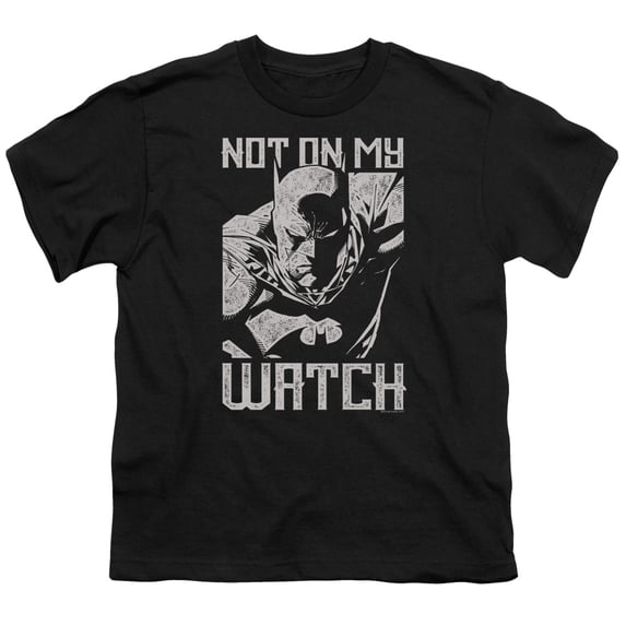 Batman - Watch - Youth Short Sleeve Shirt - Large