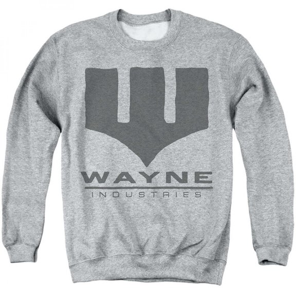 Batman Wayne Enterprises Logo Crew Neck Sweatshirt-Medium