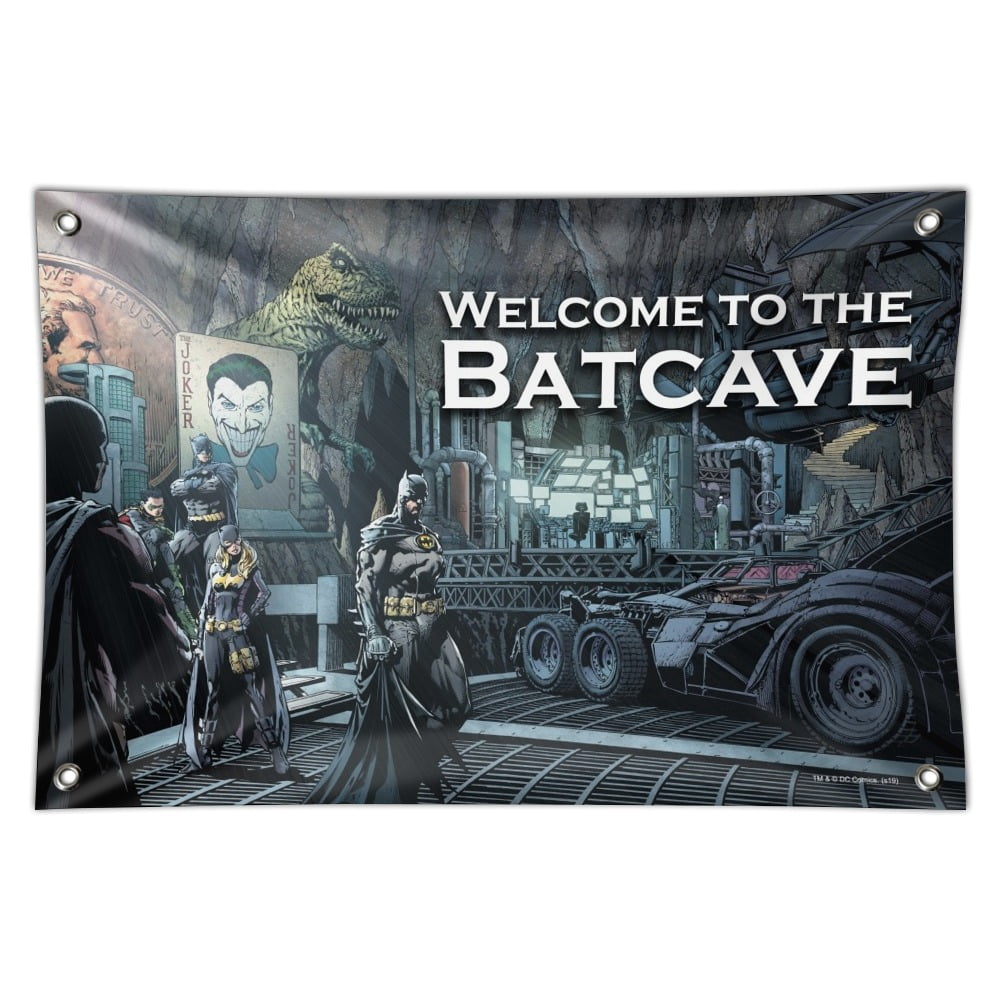 Batman Welcome to the Batcave Home Business Office Sign - Walmart.com