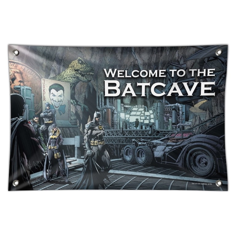 Batman Welcome to the Batcave Home Business Office Sign - Walmart.com