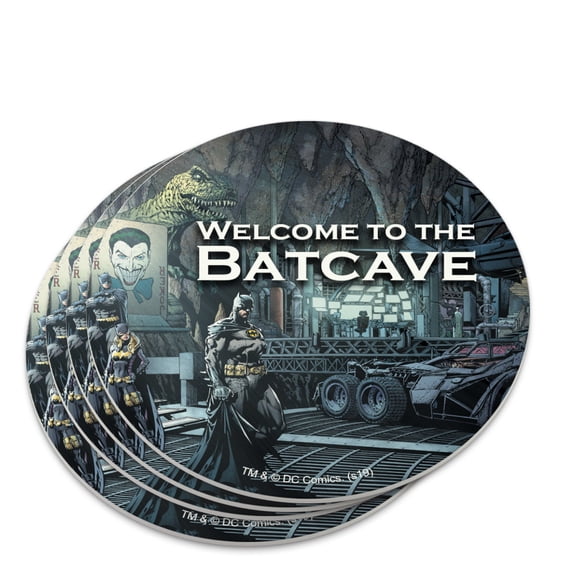 Batman Welcome to the Batcave Novelty Coaster Set