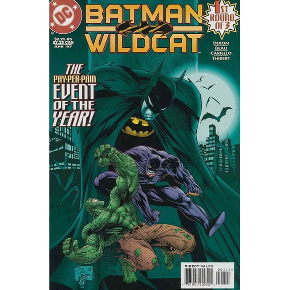 Batman/Wildcat #1 VF ; DC Comic Book