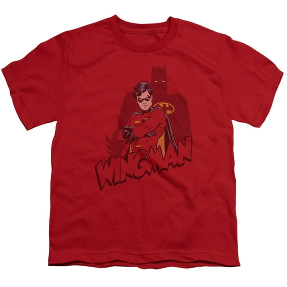 Batman - Wingman - Youth Short Sleeve Shirt - Large