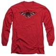 thumbnail image 1 of Batman Wings Of Wrath Long Sleeve T-Shirt Adult 18/1 Red, 1 of 1