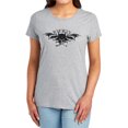 thumbnail image 1 of Batman Wings of Wrath Women's T Shirt, Athletic Heather, Large, 1 of 6