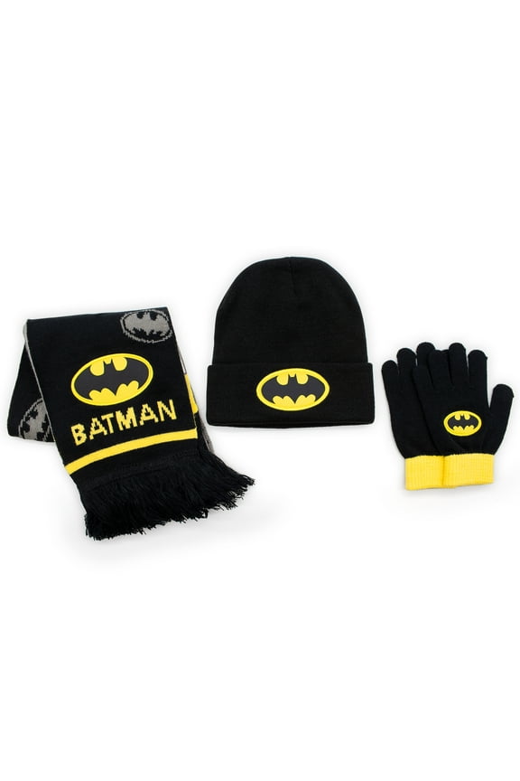 Winter Beanie Hat, Gloves & Scarf Set (Big Boys)