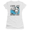 thumbnail image 1 of Batman - Without A Net - Juniors Teen Girls Cap Sleeve Shirt - Medium, 1 of 2