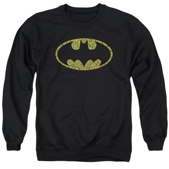 Batman - Word Logo - Crewneck Sweatshirt - Large