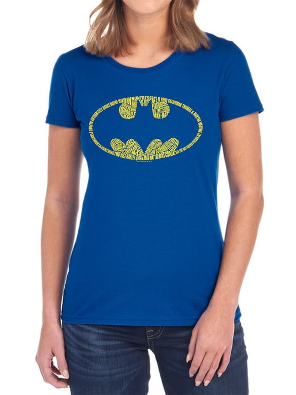 Word Logo Women's T Shirt, Royal, Large