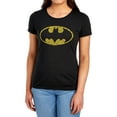 thumbnail image 1 of Batman Word Logo Women's T Shirt (Small) Black, 1 of 6