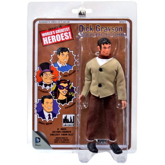Batman World's Greatest Heroes Series 2 Dick Grayson 6 Action Figure