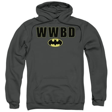 Batman - Wwbd Logo - Pull-Over Hoodie - XX-Large