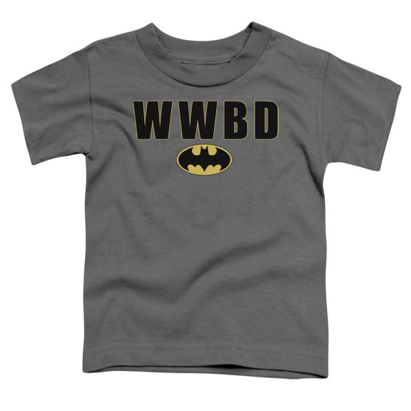 Batman - Wwbd Logo - Toddler Short Sleeve Shirt - 2T