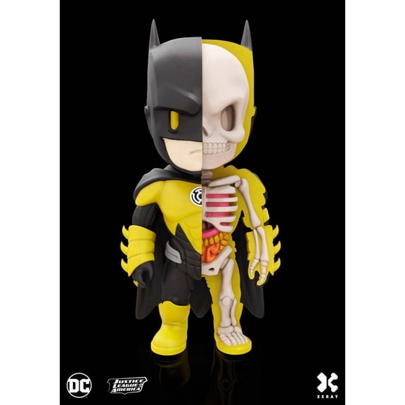Batman Yellow Lantern XXRAY 4-Inch Vinyl Figure