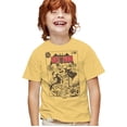 thumbnail image 1 of Batman Yesterdays Heroes 2 Kids T Shirt (Medium) for Youth Toddler Boys and Girls, Banana, 1 of 5