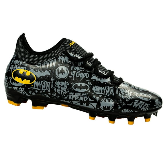 Batman Youth Football Cleats - Velocity 2.0 by Phenom Elite