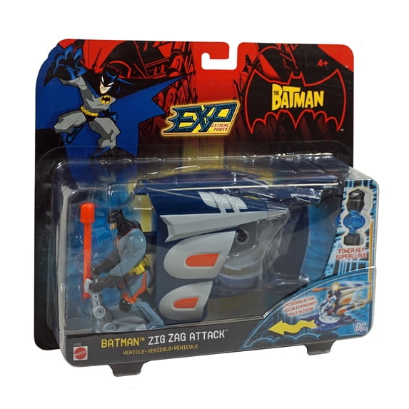 Batman Zig Zag Attack EXP Extreme Power - Vehicle & Figure Set