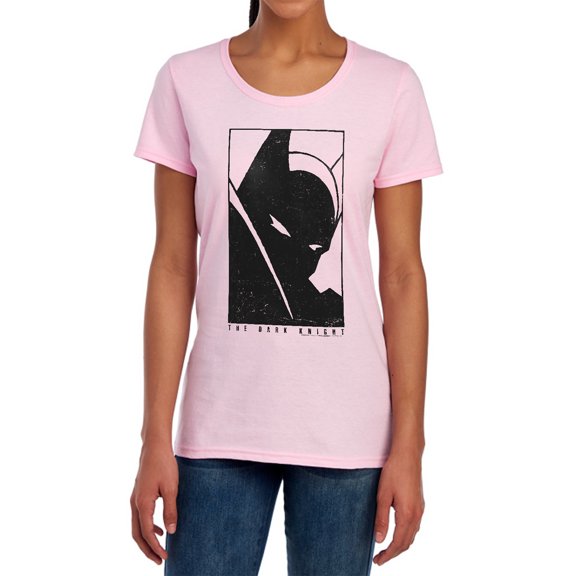 Batman an Icon Women's T Shirt, Pink, Medium