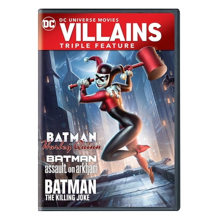 Batman and Harley Quinn Triple Feature (DVD), Warner Home Video, Action & Adventure