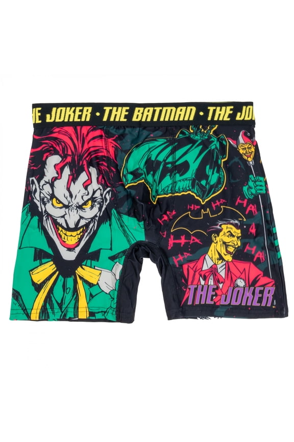 and Joker Character Wrap Boxer Briefs-Small