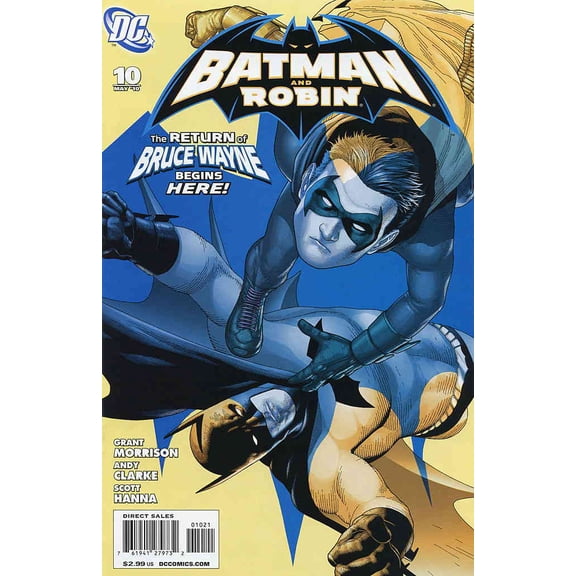 Batman and Robin #10A VF ; DC Comic Book