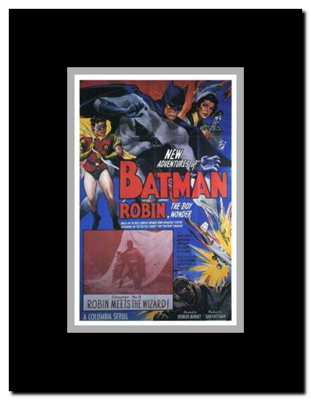 Batman and Robin Framed Movie Poster