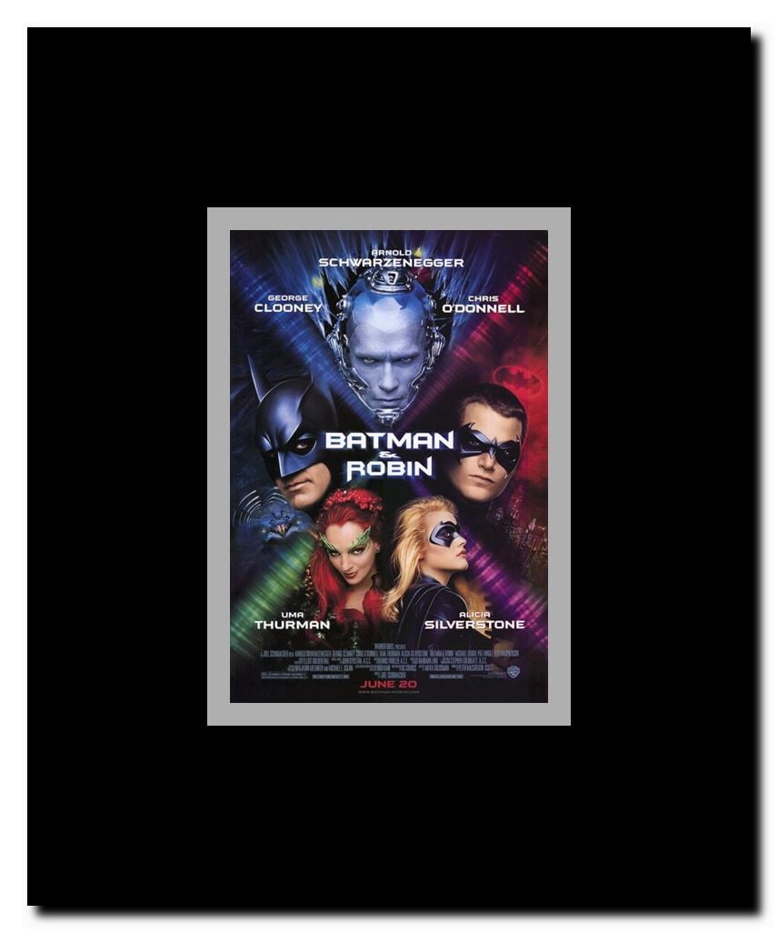 Batman and Robin Framed Movie Poster