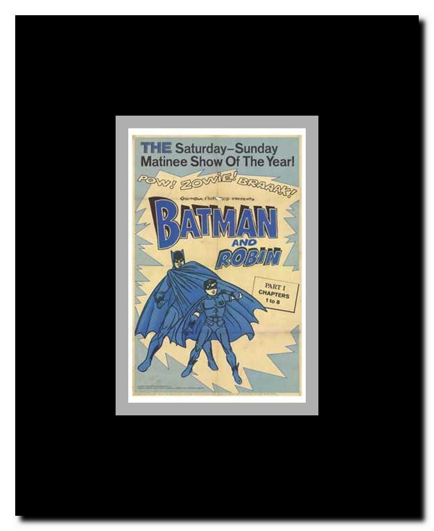 Batman and Robin Framed Movie Poster