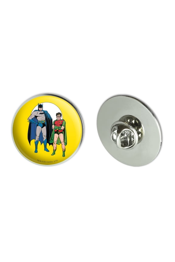 Batman and Robin Metal 1.1" Tie Tack Hat Lapel Pin Pinback