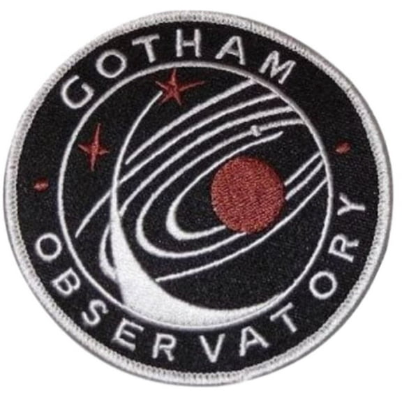 Batman and Robin Movie Gotham Observatory Logo Embroidered Patch