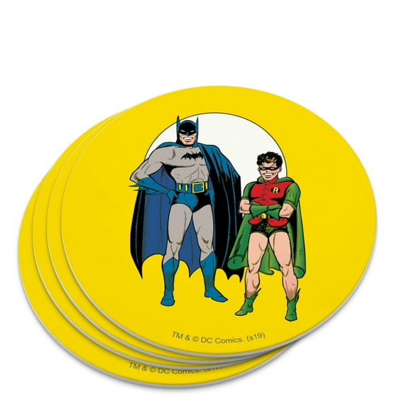 Batman and Robin Novelty Coaster Set