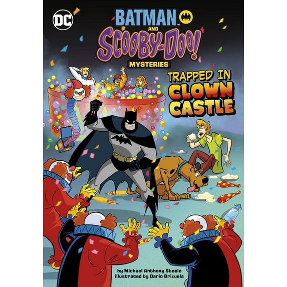 Batman and Scooby-Doo! Mysteries Trapped in Clown Castle, (Paperback)