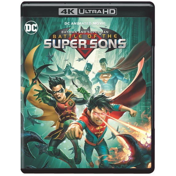 Batman and Superman: Battle of the Super Sons (4K Ultra HD + Blu-ray), Action, Warner Bros.