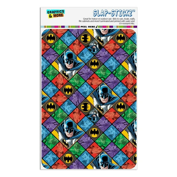 Batman and Villains Pattern Home Business Office Sign