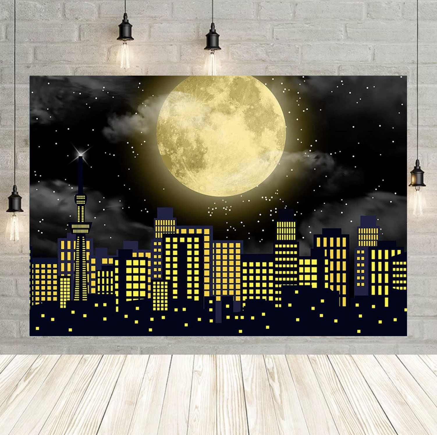 Batman backdrop, 60x40 inch Batman party backdrop, suitable for party ...