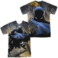 thumbnail image 1 of Batman in Shadow Unisex Adult Sublimated Costume T Shirt (Front/Back), Medium, 1 of 2