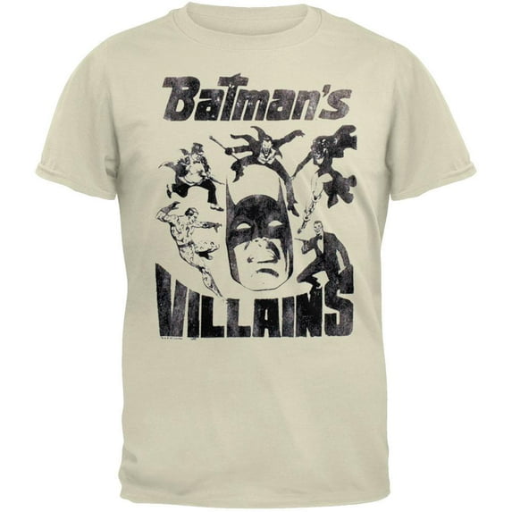 Batman's Villains T-Shirt, X-Large