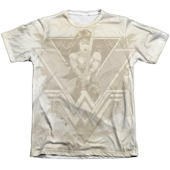 Batman v Superman: Dawn Of Justice Men's Greek Goddess Sublimation T-shirt White