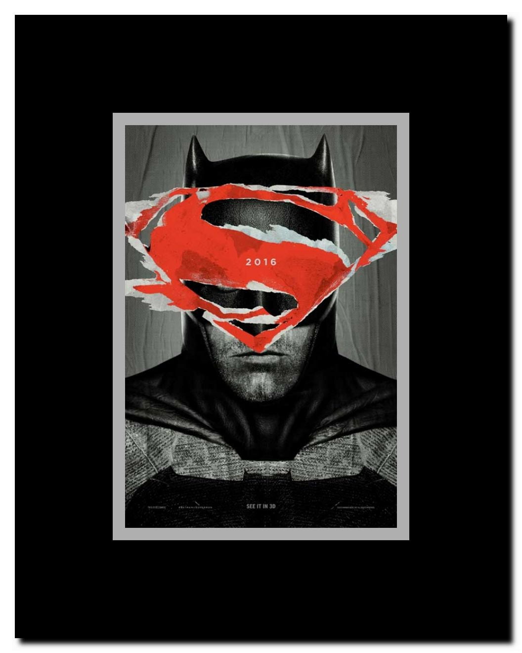 Batman v Superman: Dawn of Justice Framed Movie Poster