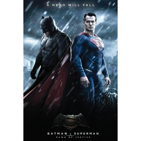 Batman v Superman Movie poster Movie Poster Poster (24 x 36)