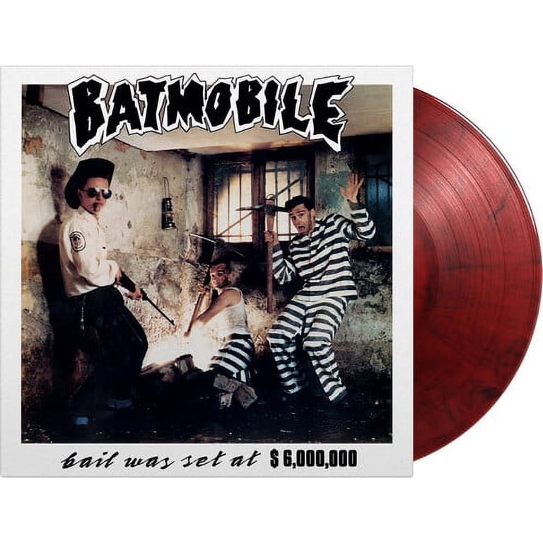 Batmobile - Bail Was Set At $6,000,000 (red & Black Marbled 