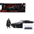 thumbnail image 1 of Batmobile with Batman Figure, The Batman - Jada Toys 32731 - 1/24 scale Diecast Model Toy Car, 1 of 3